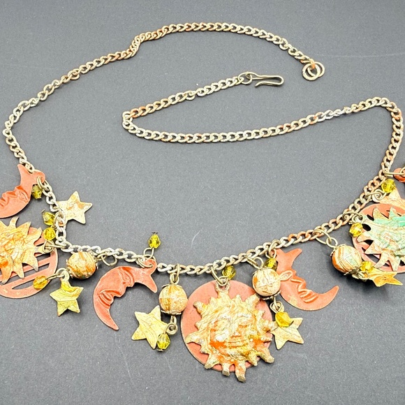 Jewelry - Charm Necklace and Earrings Set